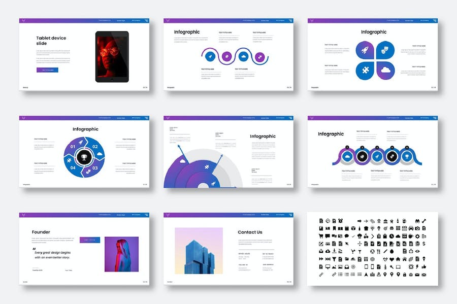 商务现代风战略规划PPT模板 - 顶尖PPT