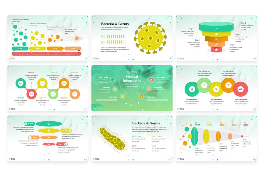 医疗健康解决方案推介Keynote模板 - 顶尖PPT