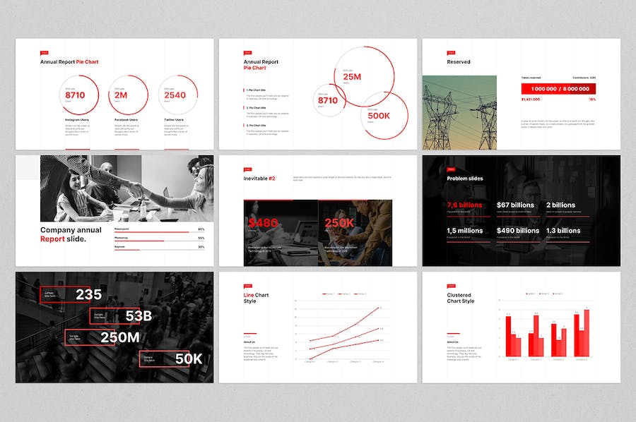 简约商业计划企业合作多用途PPT模板 - 顶尖PPT