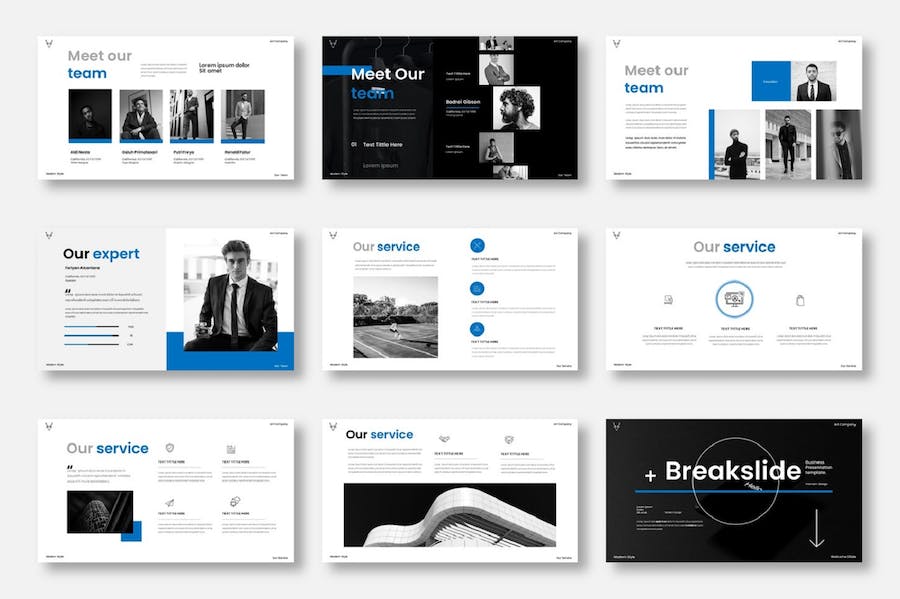 商务项目展示工作汇报方案Keynote模板 - 顶尖PPT