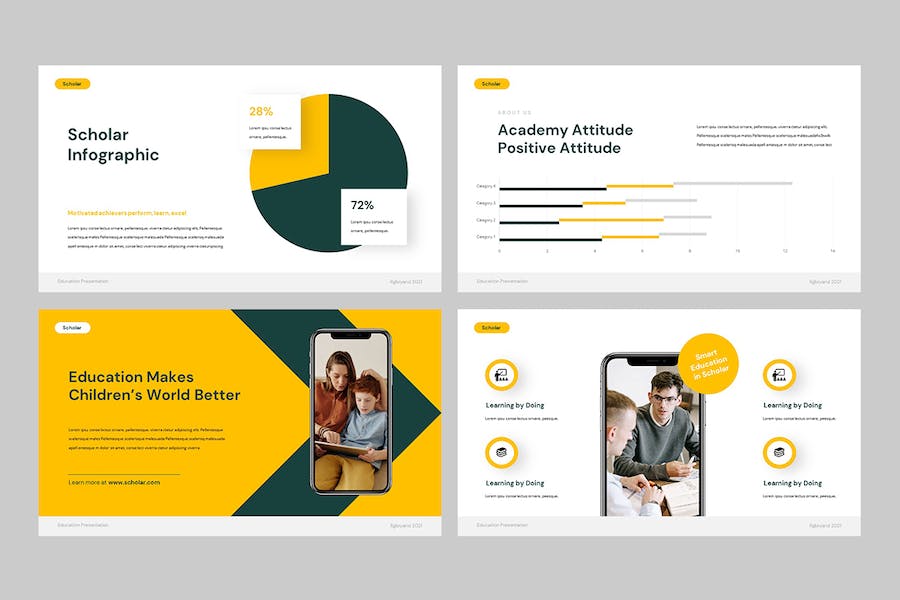 大学教育教学PPT模板 - 顶尖PPT