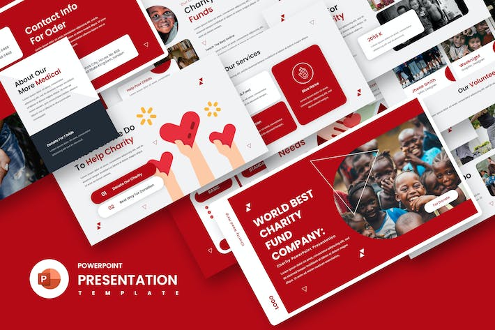 公益宣传慈善行业PPT模板 - 顶尖PPT