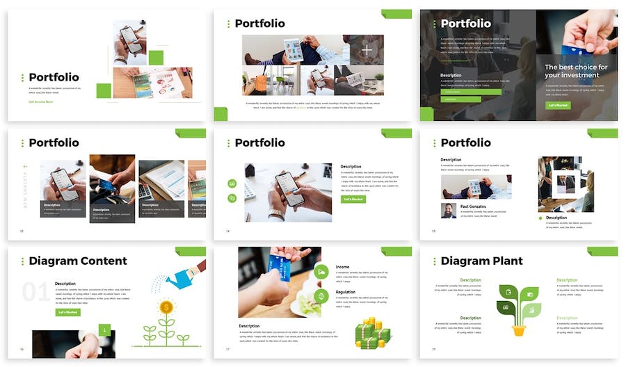 财务金融管理投资理财方案PPT模板 - 顶尖PPT