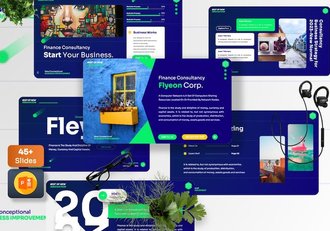 企业公司年度报告总结PPT模板 - 顶尖PPT