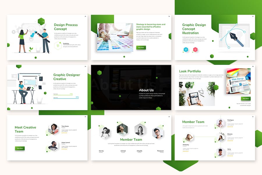 绿色环保健康主题演讲Keynote模板 - 顶尖PPT