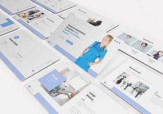 医疗健康服务方案演讲Keynote模板 - 顶尖PPT