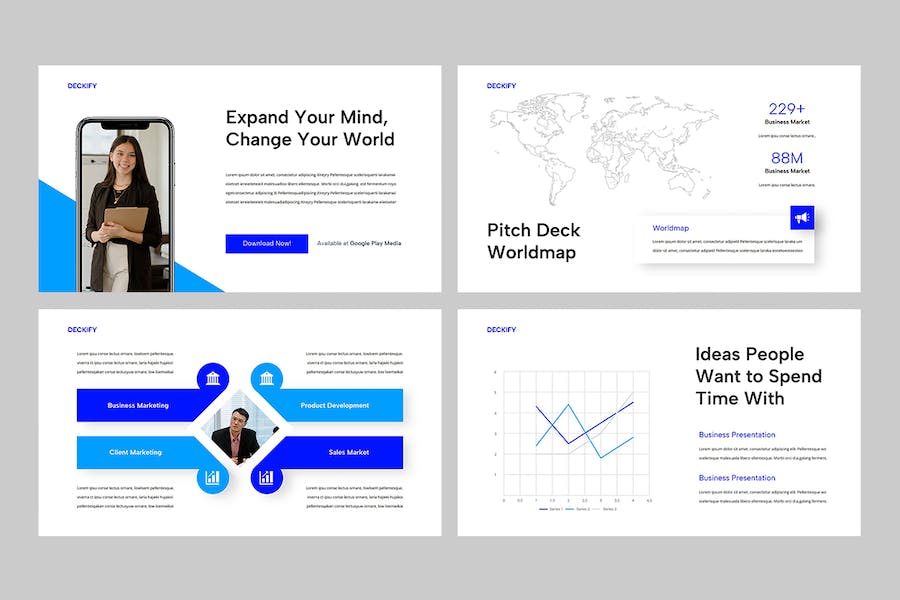 融资项目路演演讲稿讲座Keynote模板 - 顶尖PPT