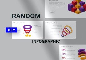 高级欧美层级信息图表Keynote模板 - 顶尖PPT