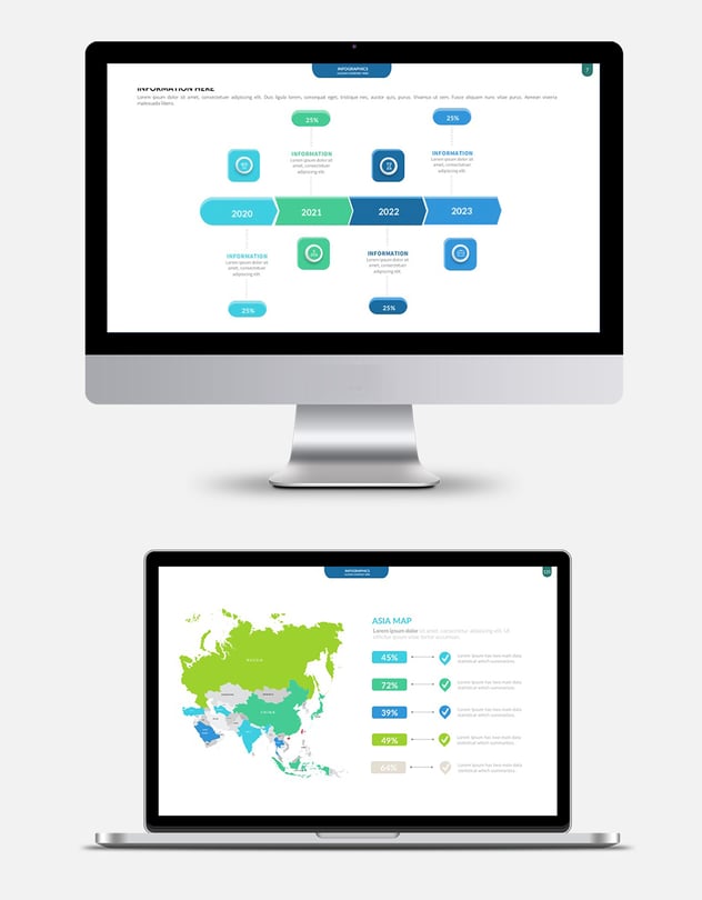 177页层级关系流程箭头可视化图形PPT模板合集 - 顶尖PPT