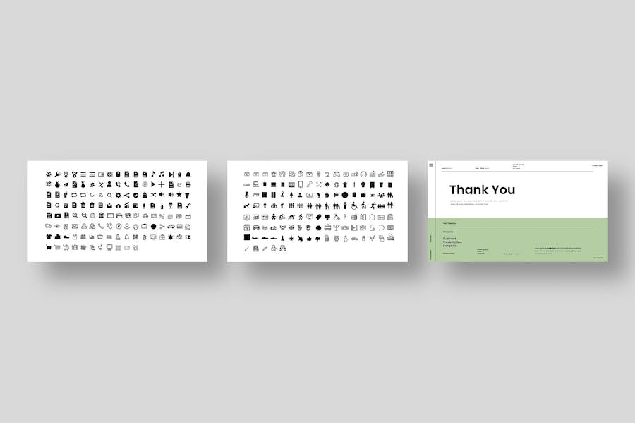 欧美高端简约风格PPT模板 - 顶尖PPT