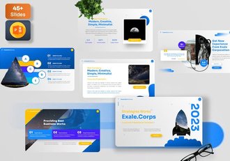 企业公司讲述展示方案应用推介PPT模板 - 顶尖PPT