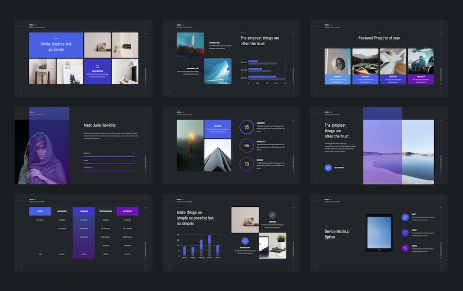 商业计划企业合作商务keynote模板 - 顶尖PPT