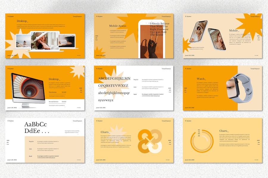 时尚服装品牌推介营销方案PPT模板 - 顶尖PPT