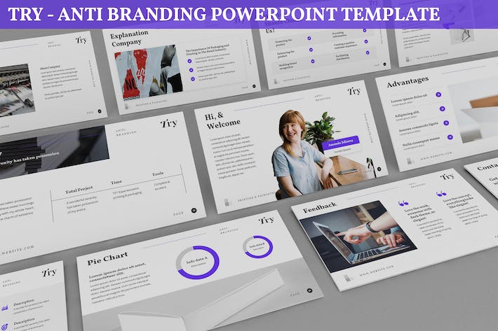 企业介绍品牌宣传PPT模板 - 顶尖PPT