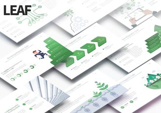 国外商务计划总结信息图形PPT模板 - 顶尖PPT