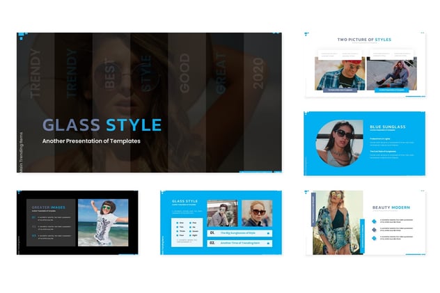 新拟态设计风格商务商业keynote模板 - 顶尖PPT