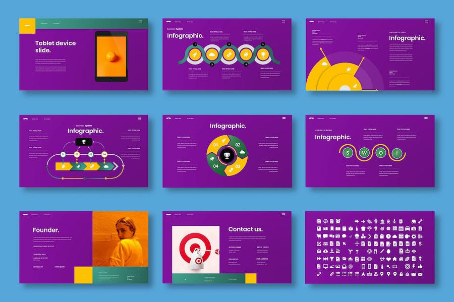 商务业务产品展示推介Keynote模板 - 顶尖PPT