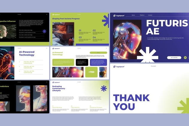 人工智能业务发展PPT模板 - 顶尖PPT