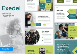 教育课程讲述展示方案Keynote模板 - 顶尖PPT