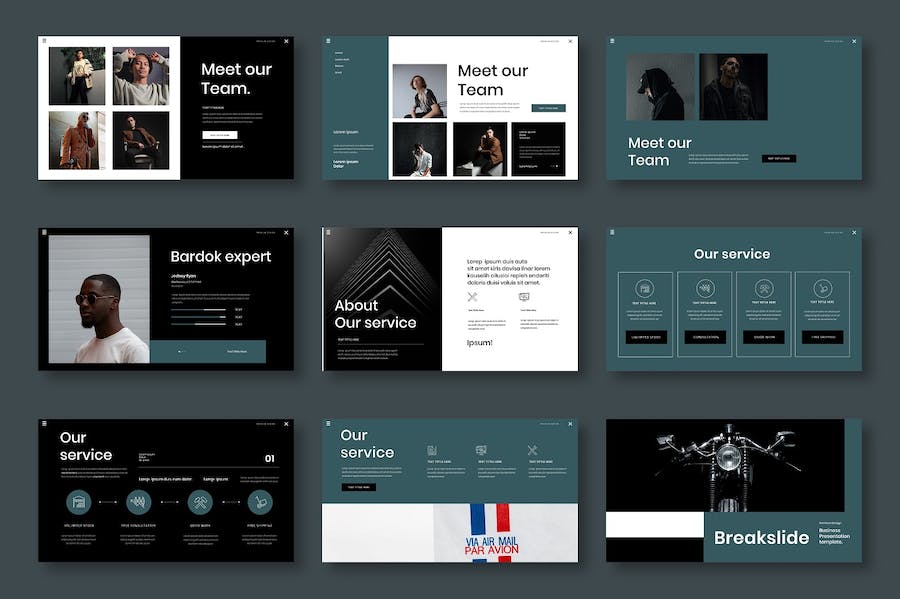 商业品牌策略发展Keynote模板 - 顶尖PPT