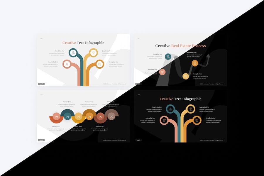 房地产建筑开放楼盘展示活动策划keynote模板 - 顶尖PPT