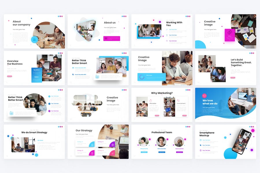 营销策划创意商务keynote模板 - 顶尖PPT