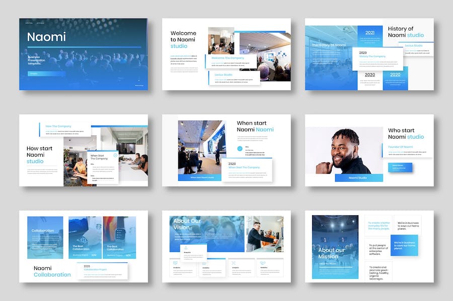 商务风格团队合作工作计划总结PPT模板 - 顶尖PPT