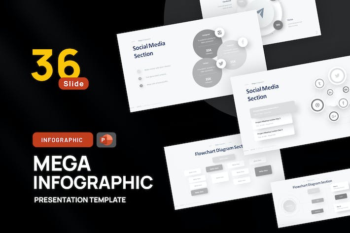 创意灰色微立体风格抖音微信新浪社交媒体数据分析PPT模板 - 顶尖PPT