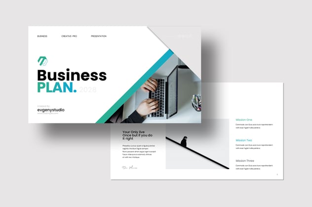 商业计划书PowerPoint模板 - 顶尖PPT