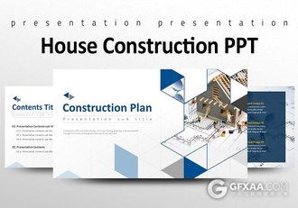 建筑家装装修报告分析竞标提案PPT模板 - 顶尖PPT