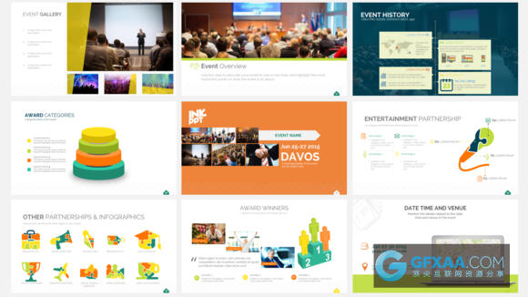 研讨会推广获得招商引资PPT模板 - 顶尖PPT