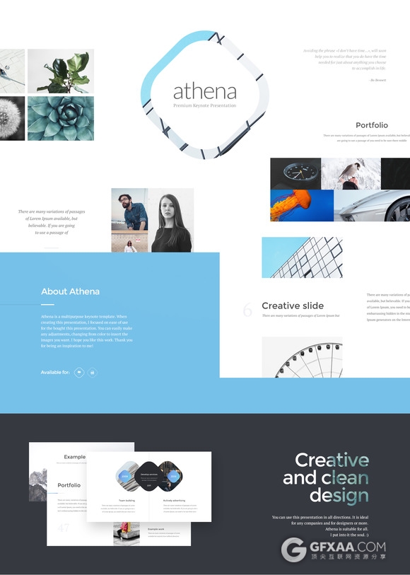 现代办公室演示文稿PPT模板模板 - 顶尖PPT