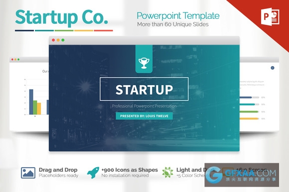 70多页电子商务产品展示粉色PPT模板 - 顶尖PPT