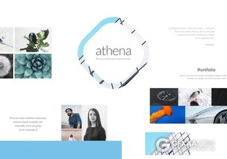 80多页简约时尚团队介绍艺术展示PPT模板 - 顶尖PPT