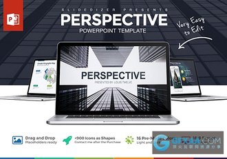 60页商业完美动画多用途PPT模板 - 顶尖PPT