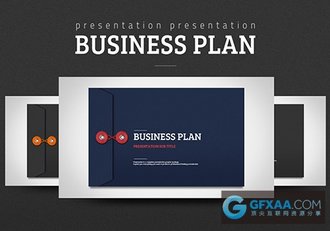 办公文件夹效果PPT模板 - 顶尖PPT