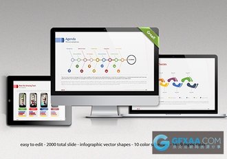 多用途简介PPT模板 - 顶尖PPT