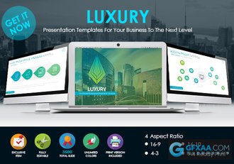 尊贵高端PPT演示模板 - 顶尖PPT