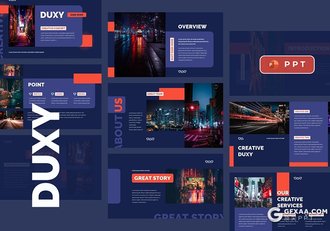 30红蓝配色企业介绍工作计划总结多用途PPT模板 - 顶尖PPT