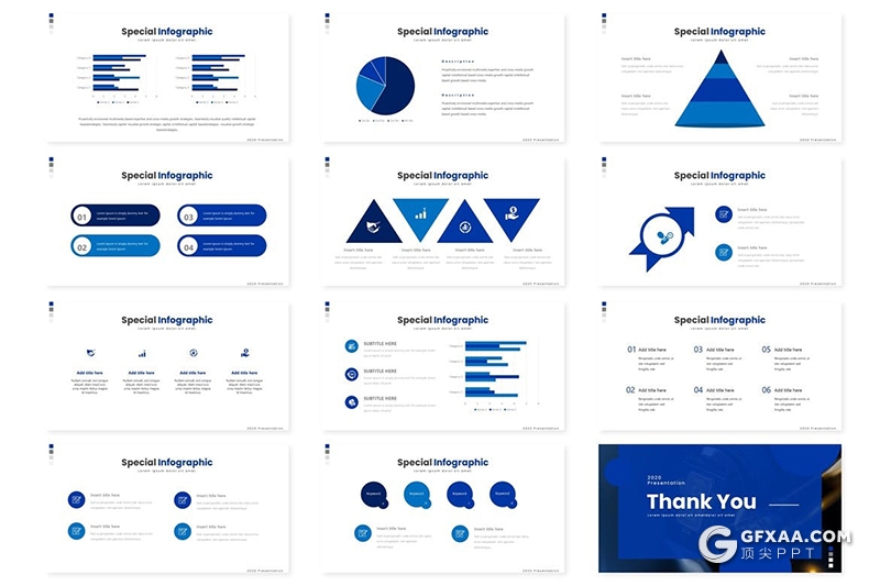 30页国外扁平化企业宣传VR虚拟技术介绍商务通用PPT模板5种主题配色 - 顶尖PPT