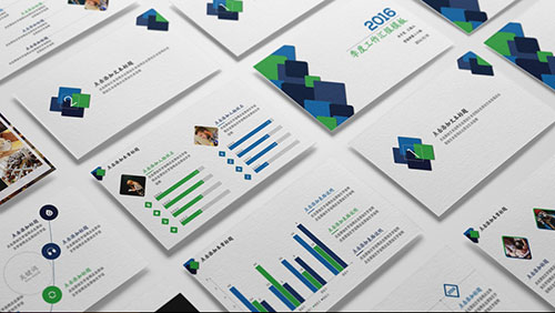 年度季度工作汇报PPT模板 - 顶尖PPT