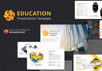 127页教育培训大学师资力量宣传介绍国外高端PPT模板 - 顶尖PPT