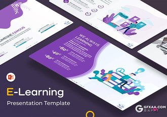 30页卡通商务人物插画工作汇报总结PPT模板10种主题配色 - 顶尖PPT