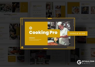 30页国外扁平化风格西式餐饮美食行业主题Google slides模板5种主题配色 - 顶尖PPT