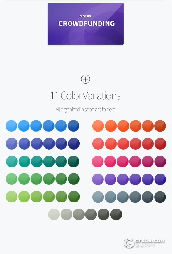 35页投资理财金融行业卡通插画PPT模板11种主题配色 - 顶尖PPT