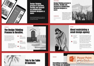 31页极简时尚流行风格PPT模板 - 顶尖PPT