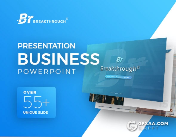 56页商务风格业务合作企业团队介绍工作计划总结PPT模板16种主题配色 - 顶尖PPT