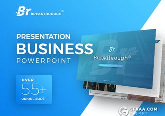 56页商务风格业务合作企业团队介绍工作计划总结PPT模板16种主题配色 - 顶尖PPT