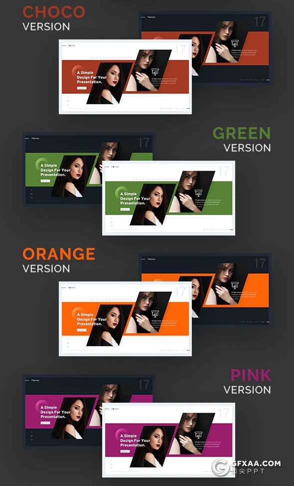 56页国外高端时尚风格团队介绍工作计划多用途PPT模板10种主题配色 - 顶尖PPT