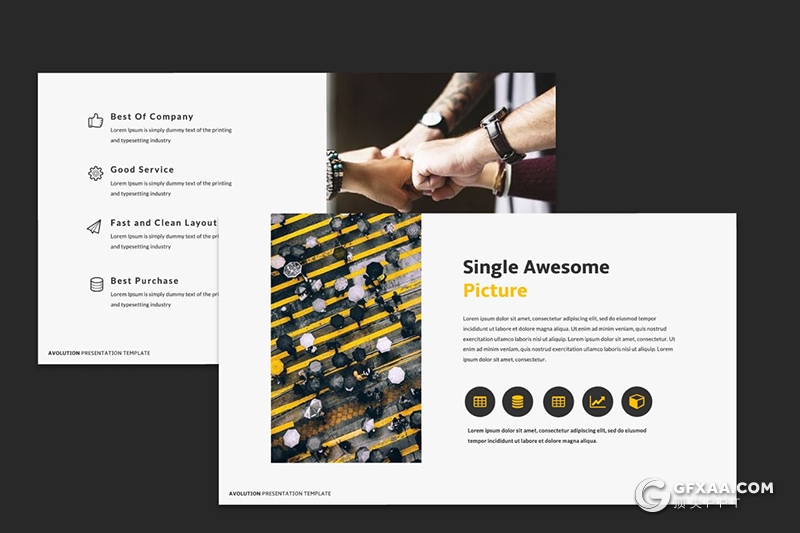 30页商务风格企业团队介绍项目合作展示PPT模板4种主题配色 - 顶尖PPT